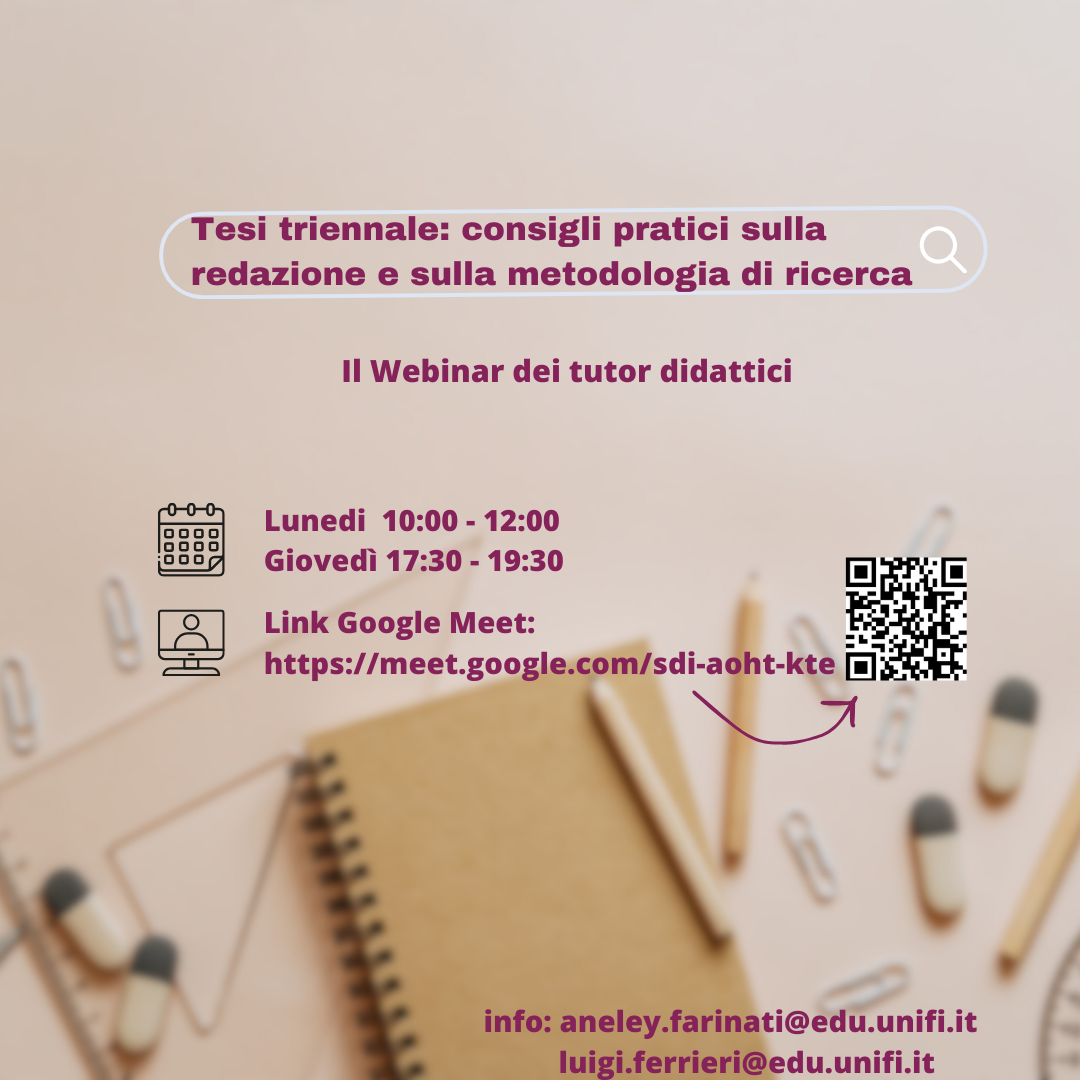 locandina webinar tesi di laurea